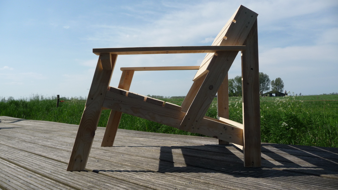 Lazy Chair, onbehandeld